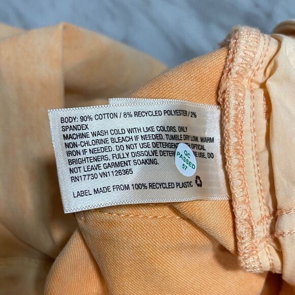 NWT Universal Thread Light Orange Acid Wash High Rise‎ Skinny Jeans 26R - Picture 10 of 10